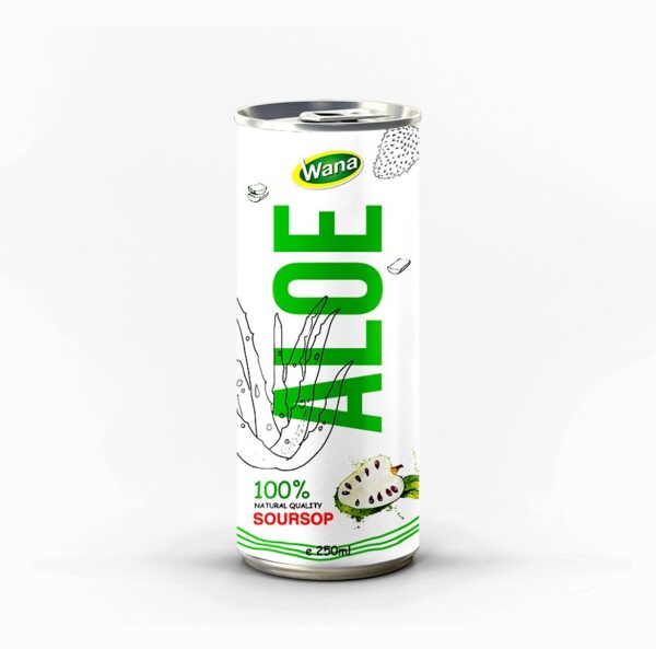 OEM Soursop Flavored in Aloe Vera Drink 250ml