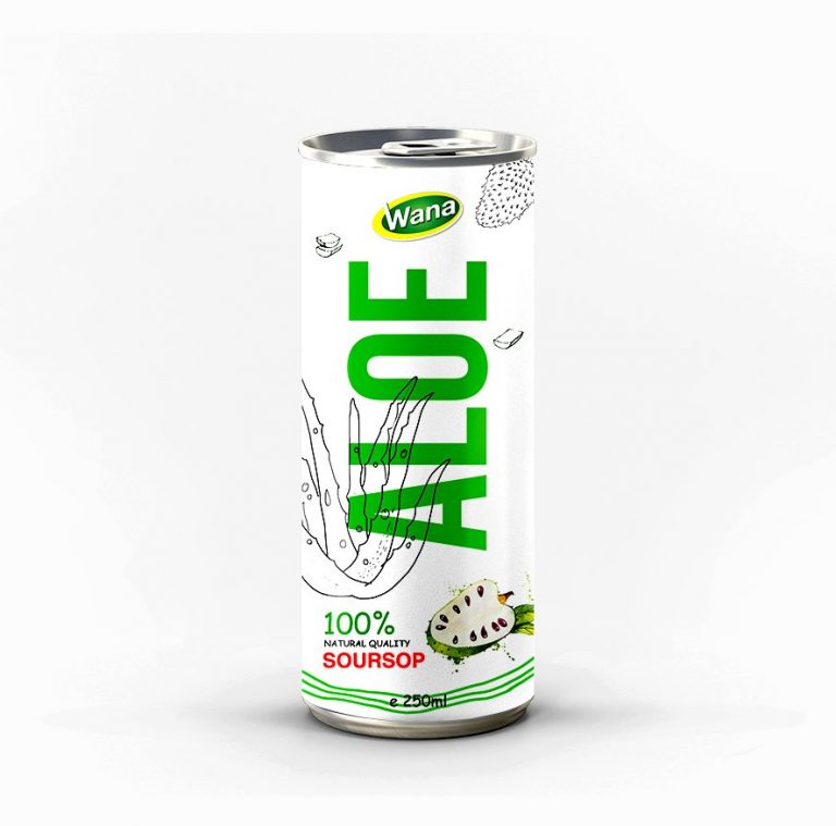 OEM Soursop Flavored in Aloe Vera Drink 250ml