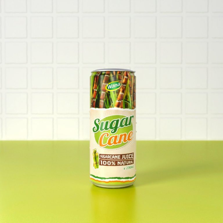 Private Label Sugar Cane Juice Drink in 250ml can