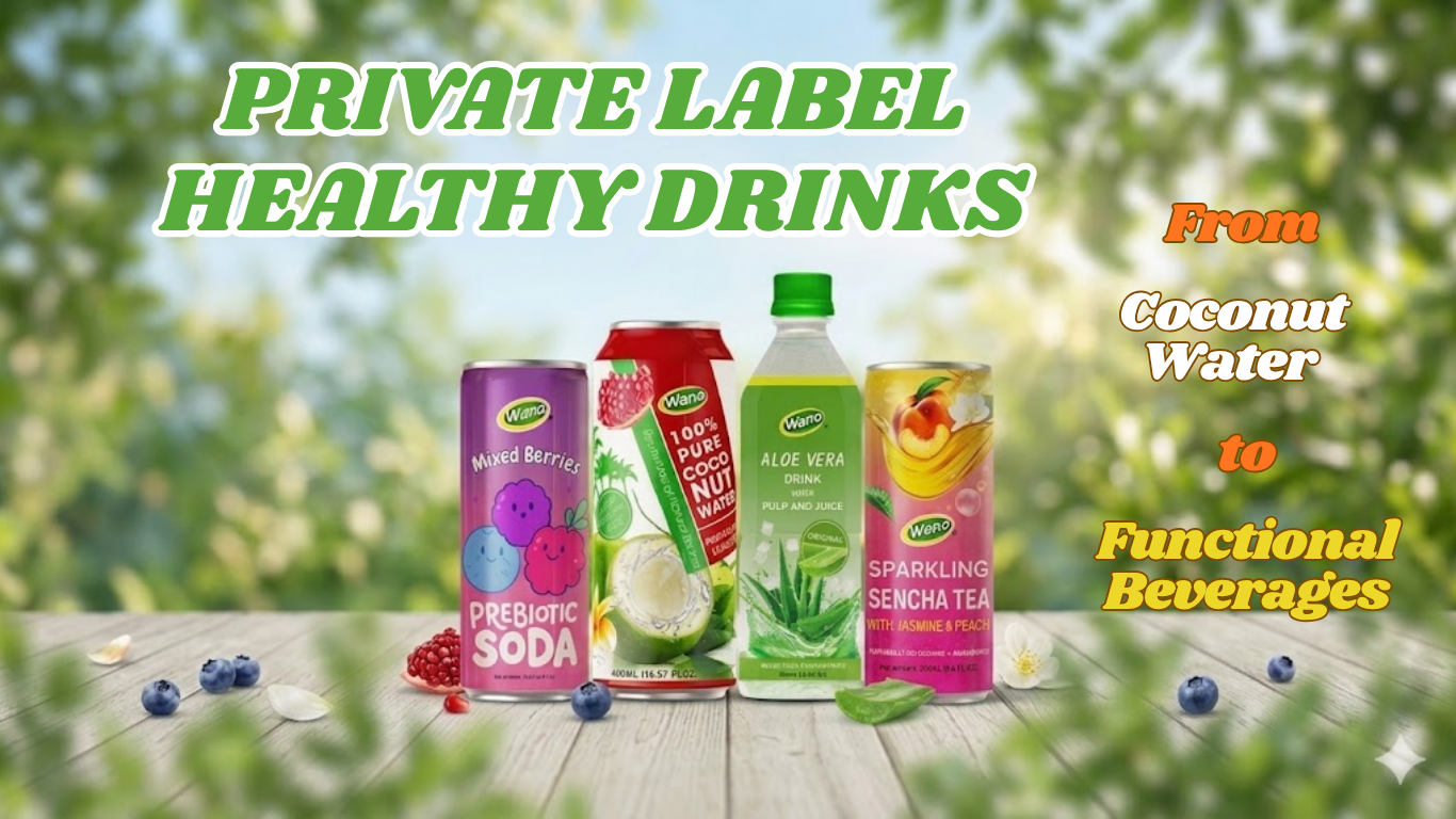 PRIVATE LABEL HEALTHY DRINKS