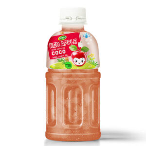 310ML - Fruit Juice with Nata De Coco - Lychee Flavor