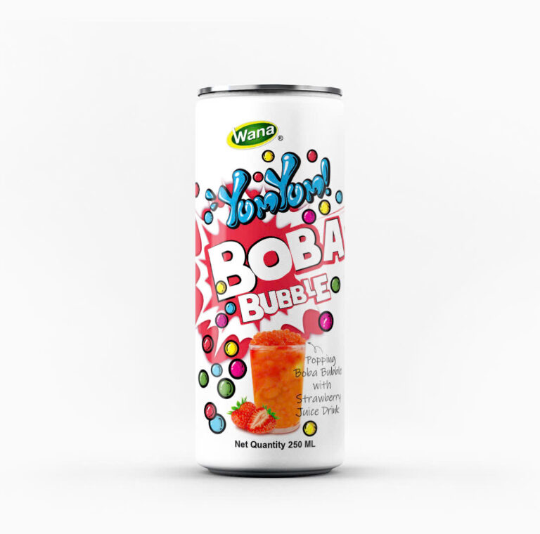 Popping Boba Juice – Strawberry Flavored