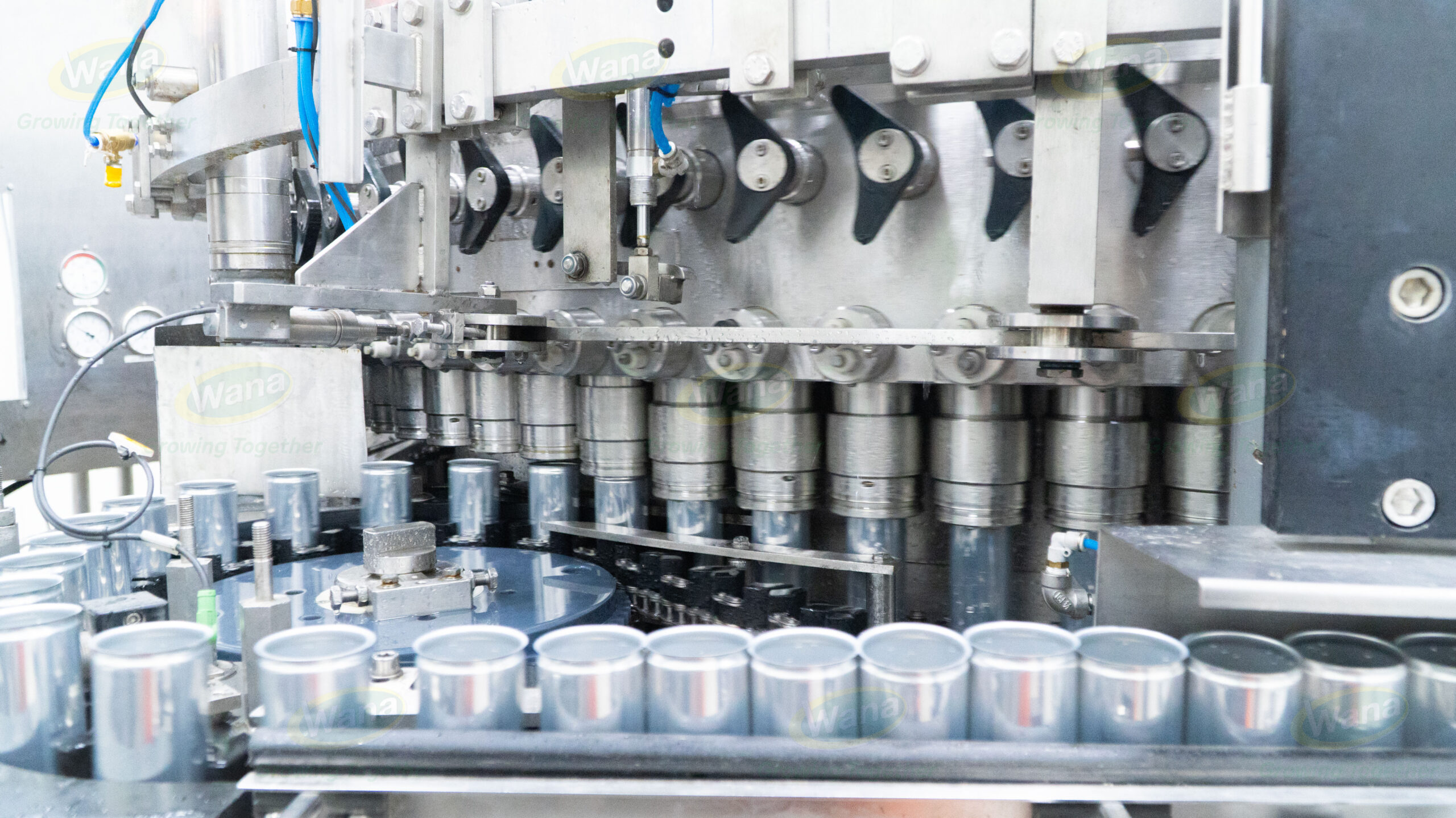 Advanced HPP and Aseptic filling line at Wana Beverage factory 