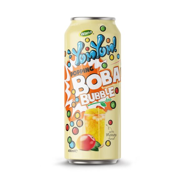Popping Boba Tea - Mango Flavored