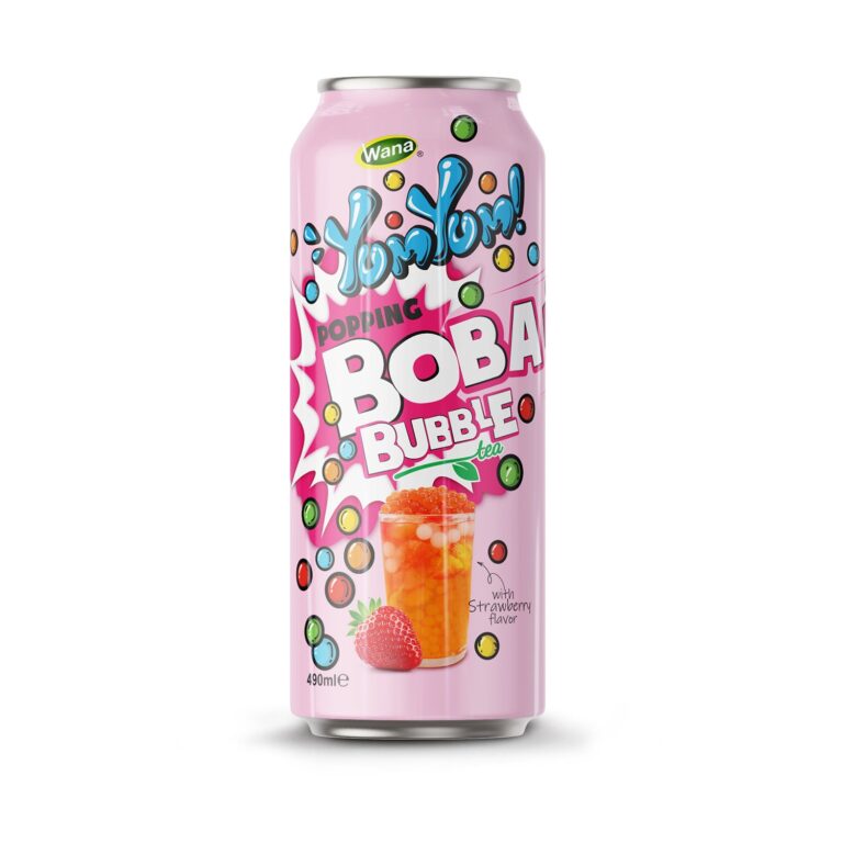 Popping Boba Tea – Strawberry Flavored