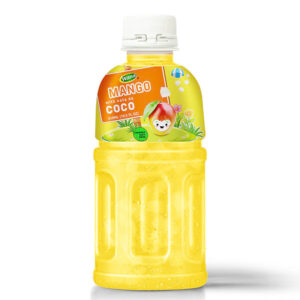 310ML - Fruit Juice with Nata De Coco - Lychee Flavor