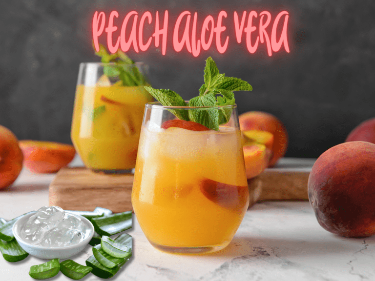 Peach Aloe Vera Drink: A Refreshing Twist of Nature’s Best