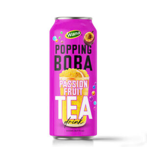 500ML - Popping Boba Tea - Mango Flavored