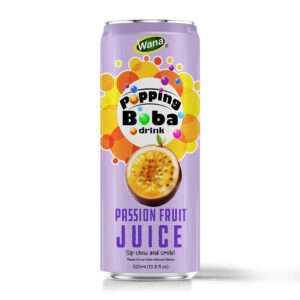 Mango Juice with Popping Boba