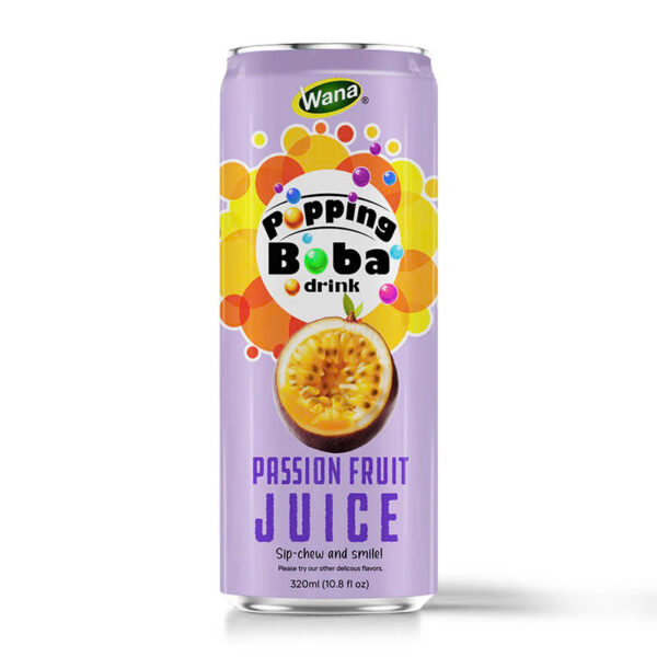Mango Juice with Popping Boba