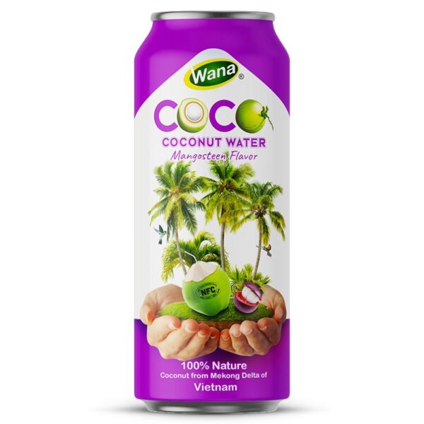 500ML - Coconut Water with Mango - Passion Fruit Flavor