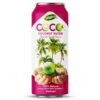 500ML - Coconut Water with Mango - Passion Fruit Flavor 500ML - Coconut Water with Mango - Passion Fruit Flavor