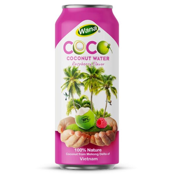 500ML - Coconut Water with Mango - Passion Fruit Flavor