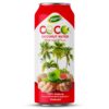 500ML - Coconut Water with Mango - Passion Fruit Flavor