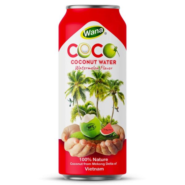 500ML - Coconut Water with Mango - Passion Fruit Flavor