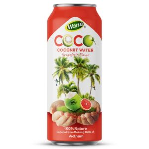 500ML - Coconut Water with Mango - Passion Fruit Flavor
