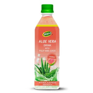 500ML - Aloe Vera Drink with Pulp and Passion Fruit Juice