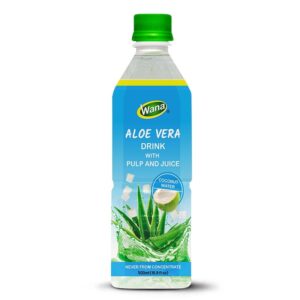 500ML - Aloe Vera Drink with Pulp and Passion Fruit Juice