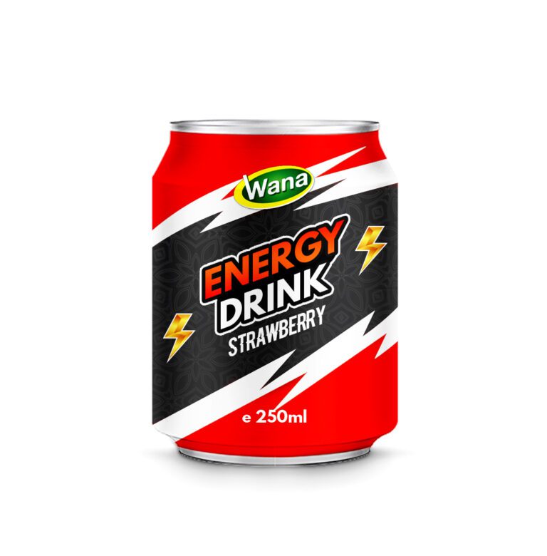 250ML – Strawberry Flavored Energy Drink