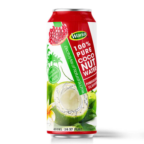 490 ML - Orange flavored Coconut Water