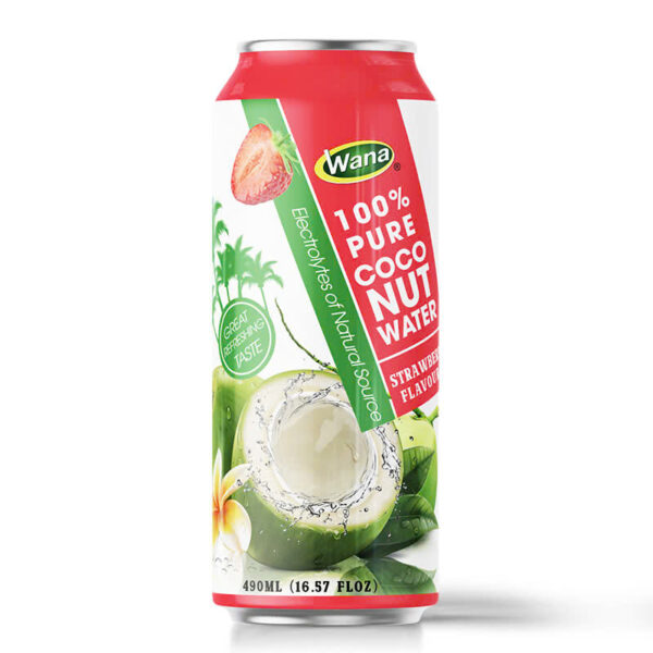 490 ML - Orange flavored Coconut Water