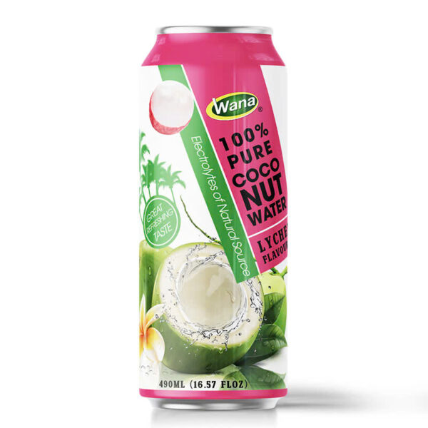 490 ML - Orange flavored Coconut Water