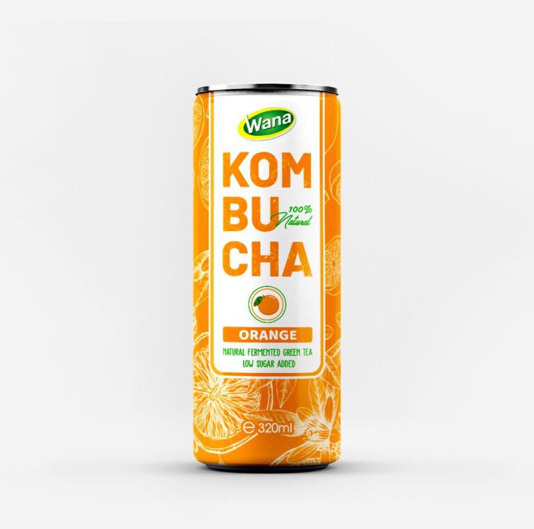 Kombucha Orange – Full of Orange Flavor, Bursting with Vitality