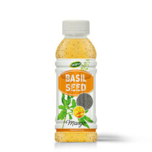 Refresh Yourself with Basil Seeds Drink with Pineapple Juice!
