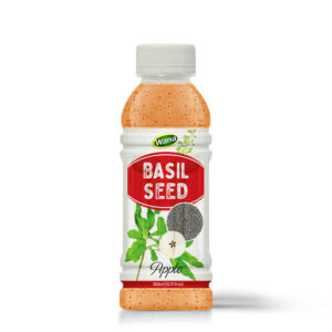 Refresh Yourself with Basil Seeds Drink with Pineapple Juice!