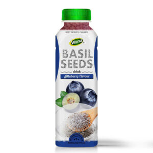 Basil Seeds Drink with Strawberry – Refreshing, Crunchy, and Healthy!