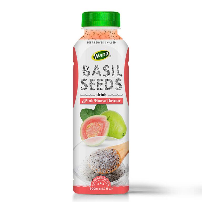 BASIL SEEDS DRINK GUAVA FLAVOR – A NUTRITIOUS & REFRESHING BEVERAGE