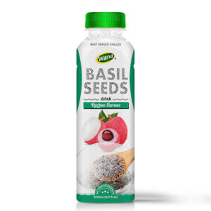 Basil Seeds Drink with Strawberry – Refreshing, Crunchy, and Healthy!