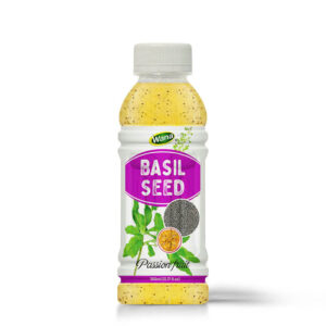 Refresh Yourself with Basil Seeds Drink with Pineapple Juice!