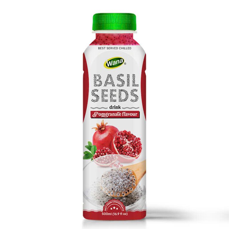 BASIL SEEDS DRINK POMEGRANATE FLAVOR – A NUTRITIOUS GIFT FROM NATURE