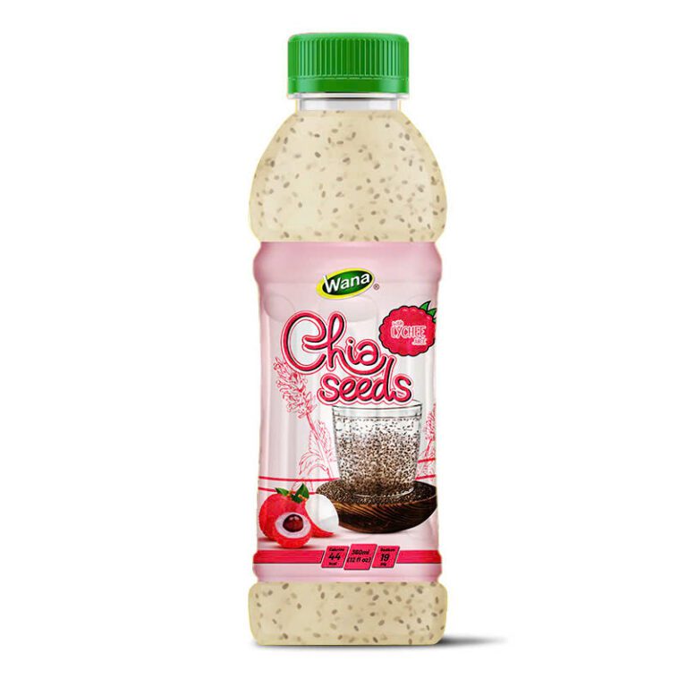 Chia Seeds Drink with Lychee Juice – The Perfect Blend of Nutrition & Flavor