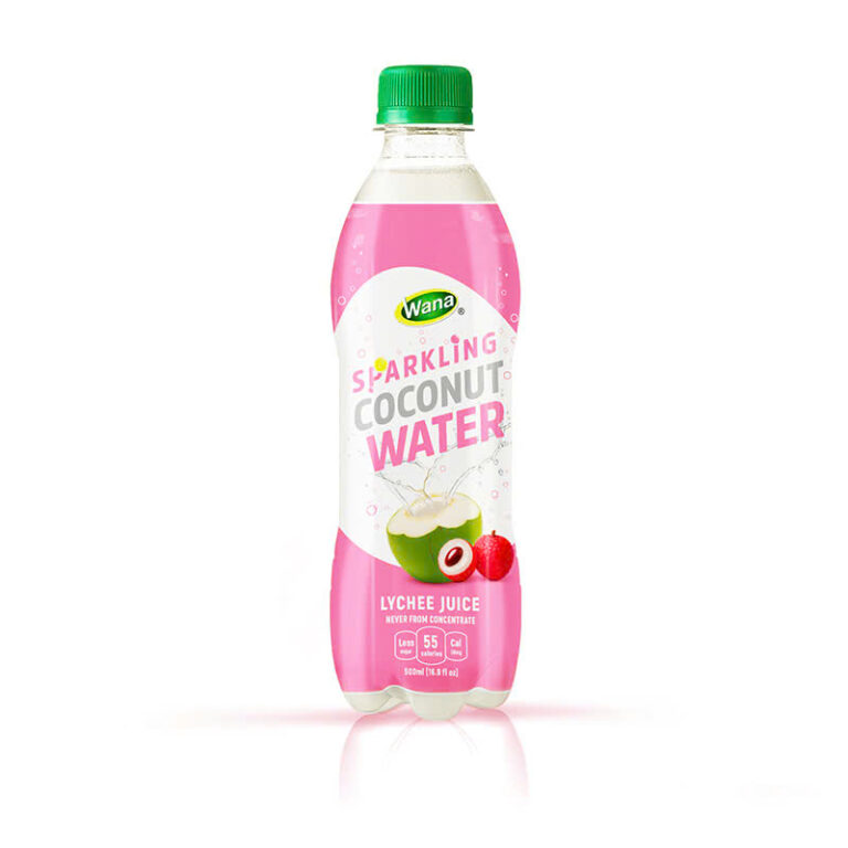 Sparkling Coconut Water with Lychee Juice – Delicate Sweetness with an Eastern Touch