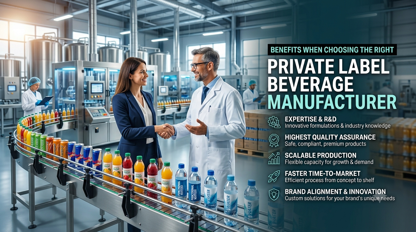 Private label beverage manufacturer