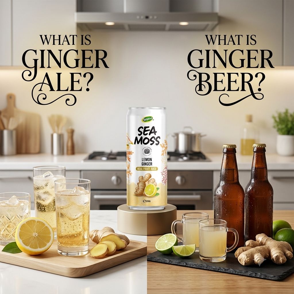 Ginger Ale and Ginger Beer