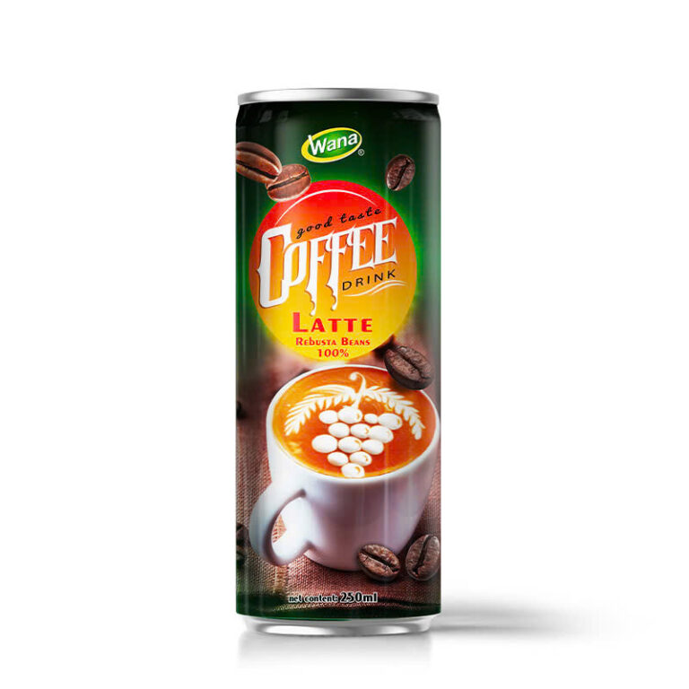 Instant Latte Coffee in 250ML Canned Convenient and Delicious Drink