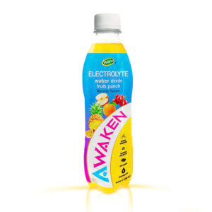 AWAKEN – ELECTROLYTE WATER DRINK with FRUIT PUNCH FLAVOR