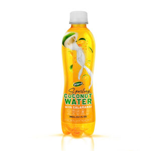Sparkling Coconut Water with Calamansi