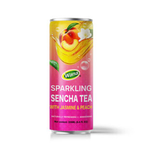 SPARKLING SENCHA TEA WITH JASMINE & PEACH