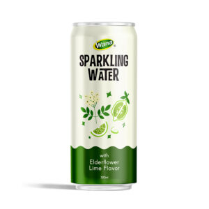 SPARKLING WATER WITH ELDERFLOWER BLUEBERRY FLAVOR