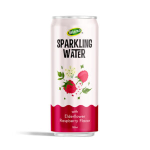 SPARKLING WATER WITH ELDERFLOWER BLUEBERRY FLAVOR