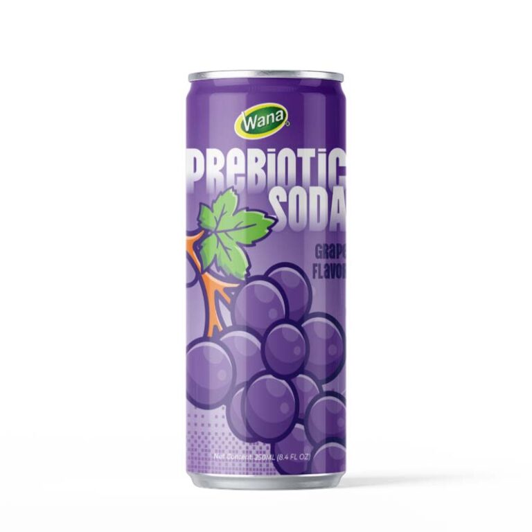 Prebiotic Soda – Grape Flavor