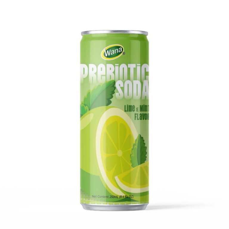 Prebiotic Soda – Lime Mint Flavor