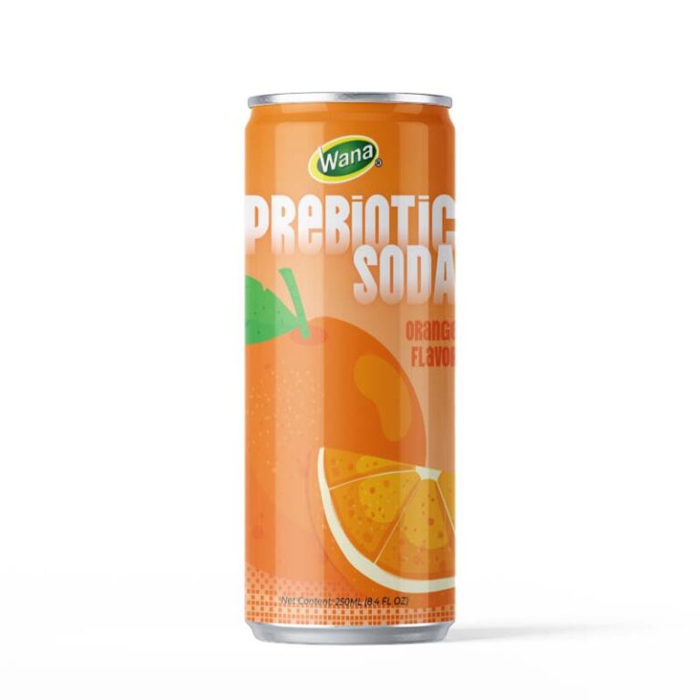 Prebiotic Soda – Orange Flavor