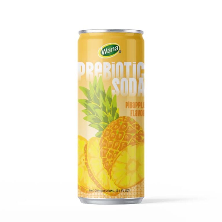 Prebiotic Soda with Pineapple Flavor