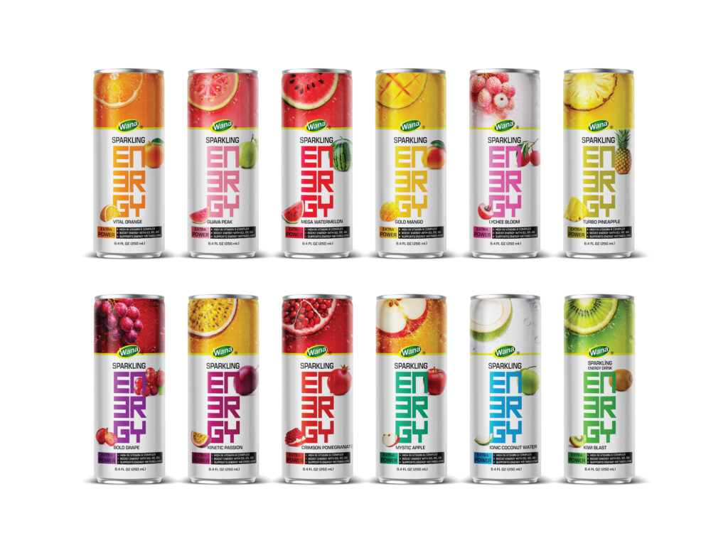 Sparkling Energy - Turbo Pineapple Flavor