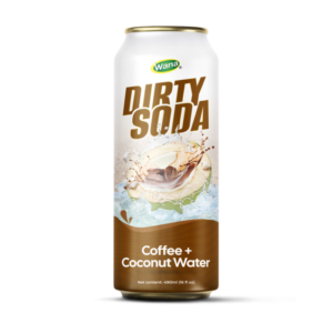 Coffee Coconut Water Dirty Soda - 490ml